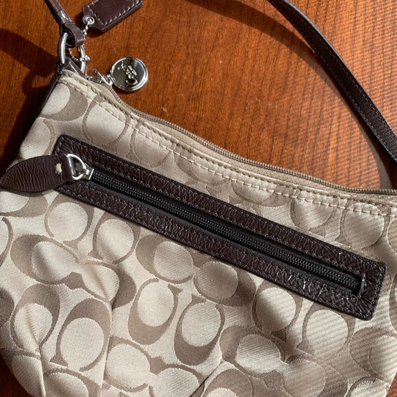 COACH Gold Crossbody Small Bag/Purse - Picture 2 of 8